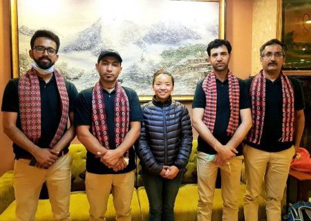 تیم چهارنفره کوه‌نوردان پاکستانی شب گذشته وارد نپال شدند