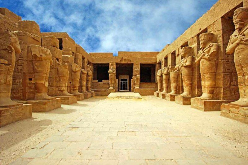 معبد کارناک مصر بزرگترین زیارتگاه دنیا