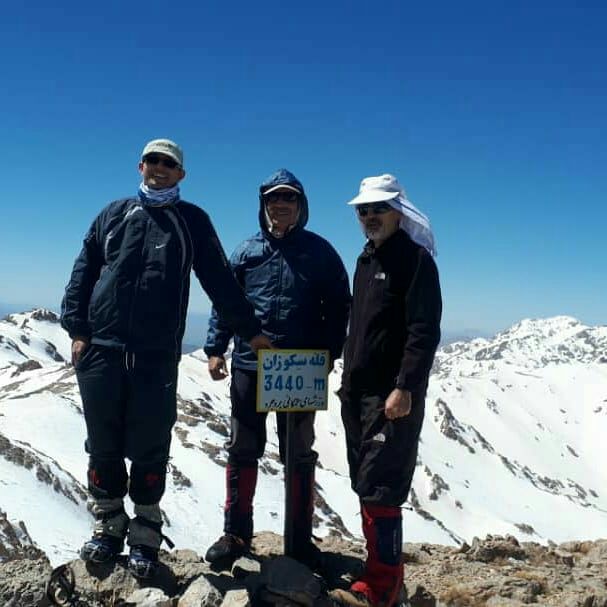 گزارش برنامه صعود قله سه کوزان بروجرد