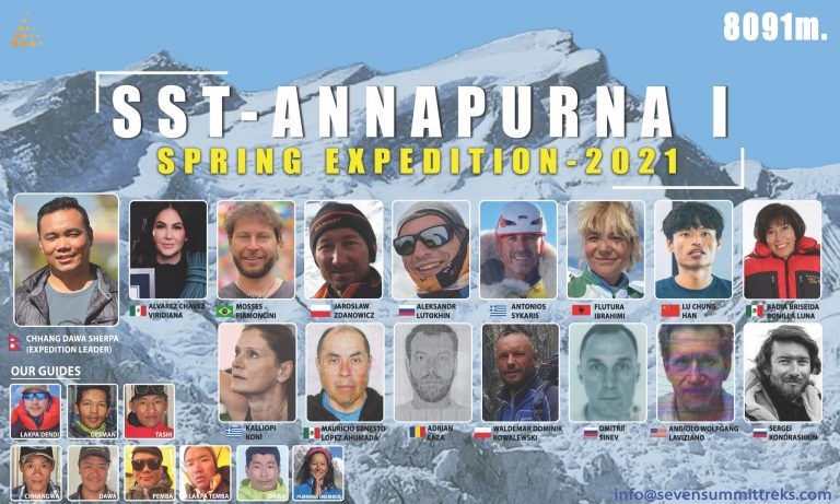 تلاش گران زمستانی K2 در راه آناپورنا