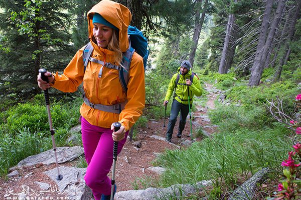 طیف رنگ هادر کوهستان برای لباس های کوهنوردی