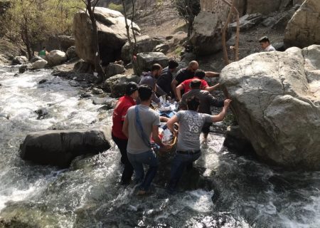 حادثه کوهنوردی مسیر روخانه دارآباد