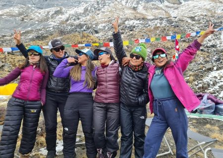 رکورد شرپاهای زن در صعود به آناپورنا