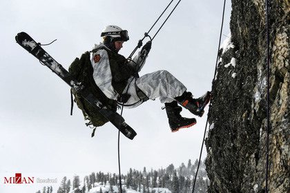 مسابقه کوهنوردی اسکی ارتشی روسیه