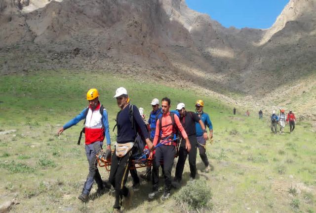 ایست قلبی و تنفسی مردی ۵۵ ساله در ارتفاعات روستای وشته شهرستان طالقان