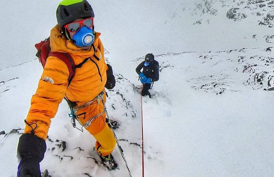 کلین جورنت  و ‌دیوید گوتلر قصد صعوداز دهلیز هورنباین را دارند