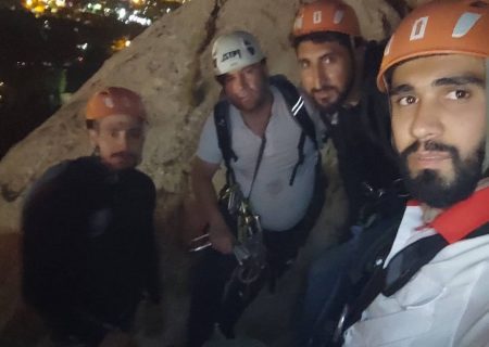 حادثه کوهنوردی در ارتفاعات کرمانشاه