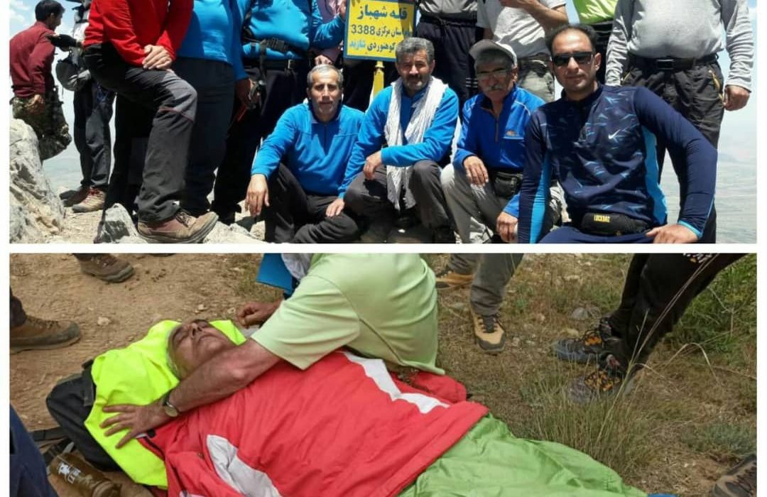 نجات جان یک کوه‌نورد ارومیه‌ای توسط گروه کوه‌نوردی هشتاد الیگودرز