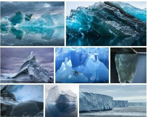 چگونه به قدمت کوه های یخی جهان نگاه می کنید