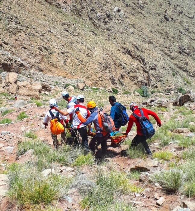 فوت کوهنورد ۶۰ ساله بر اثر ایست قلبی در ارتفاعات شیرکوه