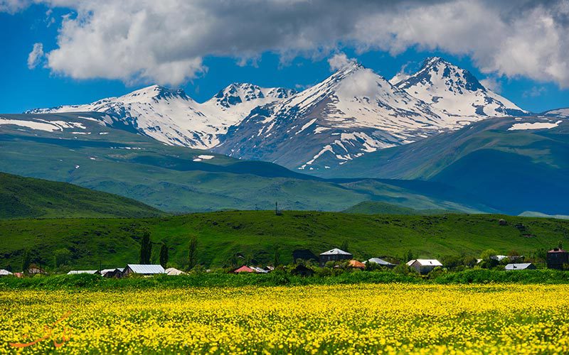 کوه آراگاتس ارمنستان (بلندترین و زیباترین قله ارمنستان)