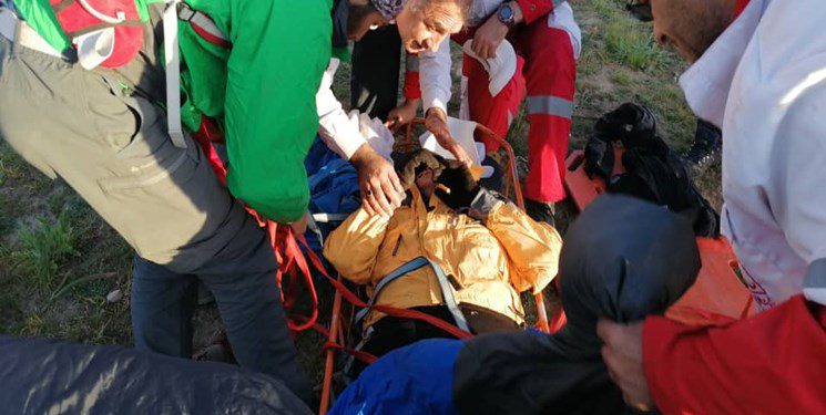 جزئیات حادثه بانوی کوهنورد سقوط کرده از ارتفاعات قله جام سهند