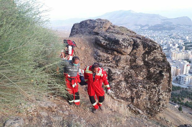 نجات جان ۴ کوهنورد گرفتار در ارتفاعات «کان صیفی» ایلام
