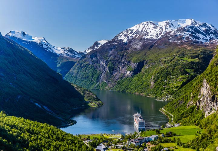 نروژ، دهکده زیبای فلام