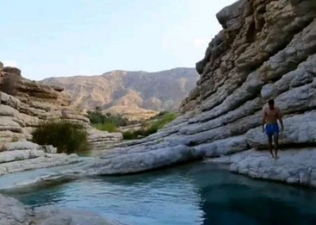 حوضچه فیروزه‌ای / بندر خمیر