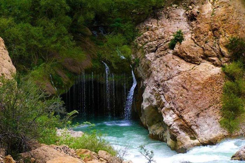آبشار آب ملخ / سمیرم