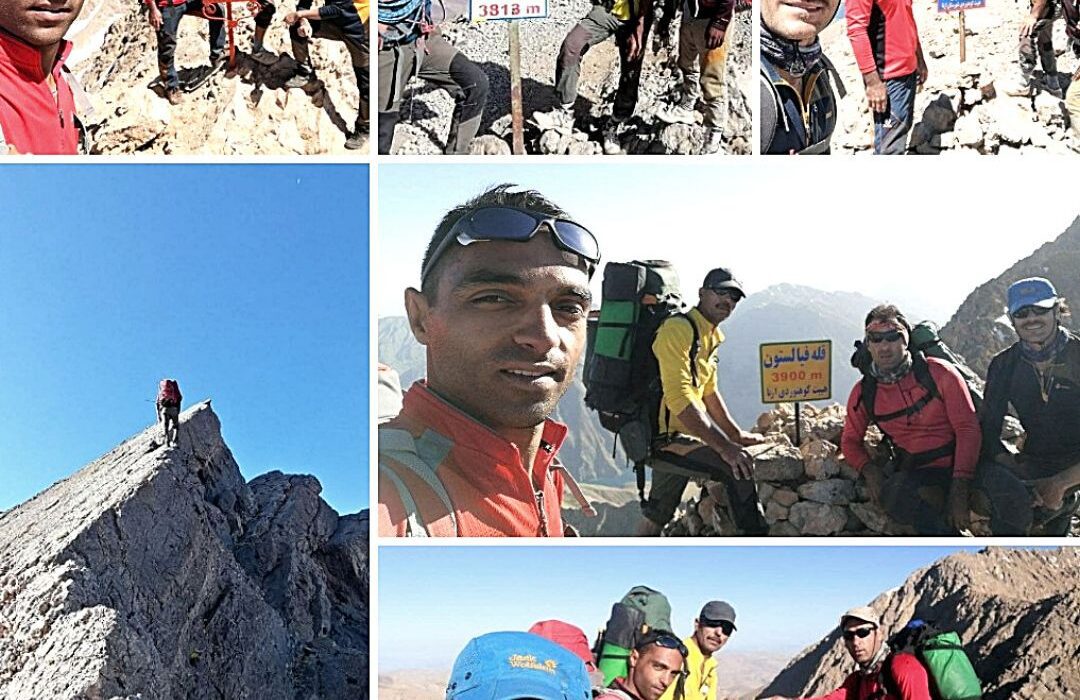 اجرای فنی‌ترین برنامه خط الرأس ایران توسط کوهنوردان کاشمری