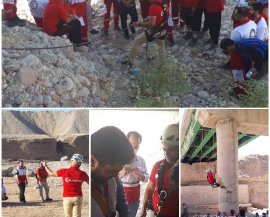 برگزاری دوره امدادونجات کوهستان هلال احمر توسط هیات کوهنوردی دزفول