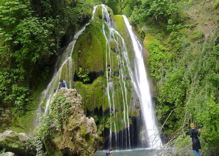 آبشار خزه‌ای کبودوال
