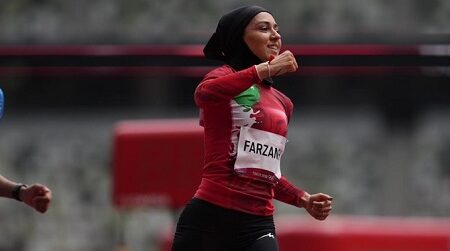 صعود سریع ترین دختر ایران به مرحله بعد دو صد متر