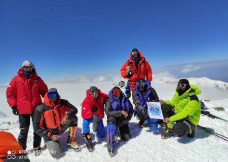 صعود ابوالفضل گوزلی به قله لنین