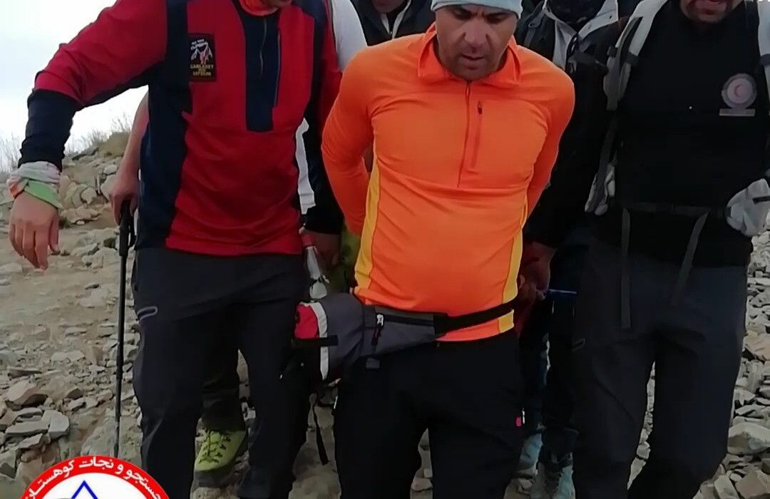 حادثه کوهنوردی در ارتفاعات توچال