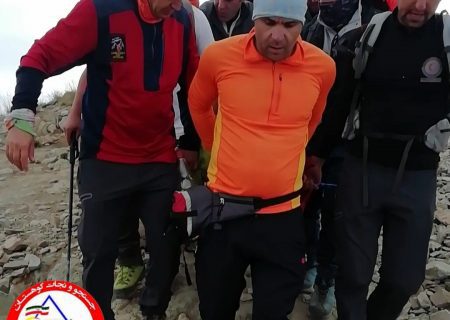 حادثه کوهنوردی در ارتفاعات توچال