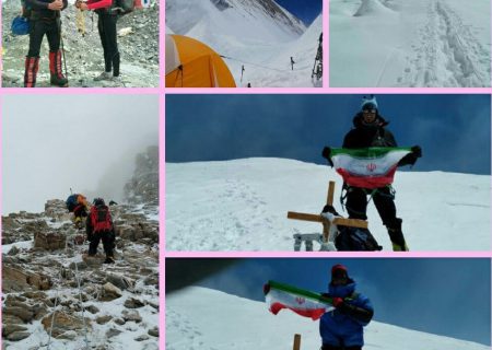 ۲ کوه‌نورد موفق به صعود قله خان‌تنگری شدند