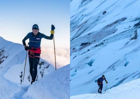 رکورد سرعت جدید درصعود به قله مون بلان (۴۸۰۹ متر)