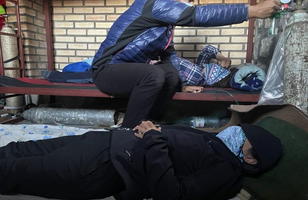گزارش هفته نهم ستاد اطلاع رسانی و پیشگیری از حوادث کوهستان مسیر جنوبی قله دماوند