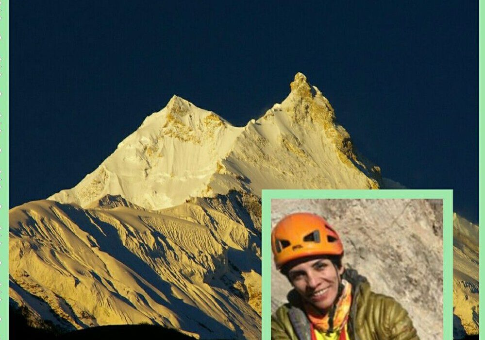 کوه‌نورد آملی قصد صعود ماناسلو را دارد