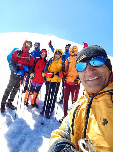 فتح بلندترین قله ترکیه توسط کوهنوردان خوزستانی