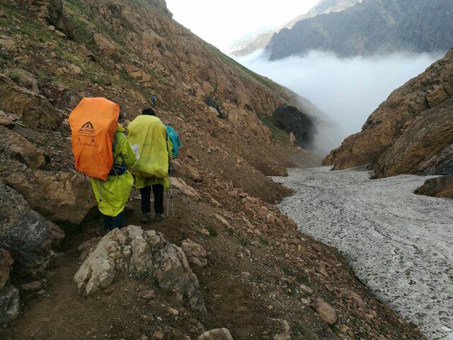 زنان کوهنورد گنابادی بر فراز قلل مرتفع ایران
