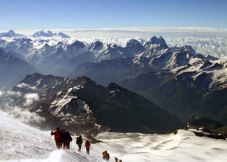 پنج کشته در کوه البراس(Elbrus)