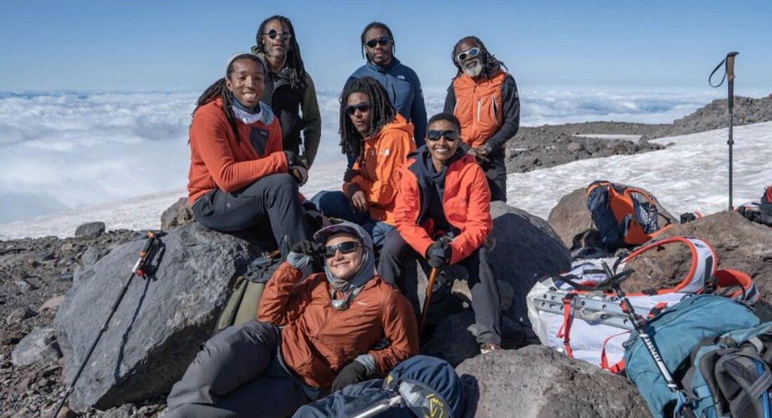 سیاه پوستان آمریکایی به دنبال صعود اورست