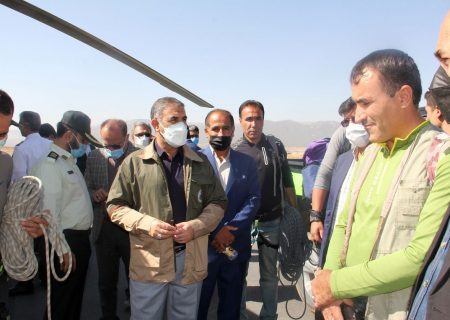 اعزام کوهنوردان برای مهار آتش سوزی به کوه نیر شهرستان بویراحمد