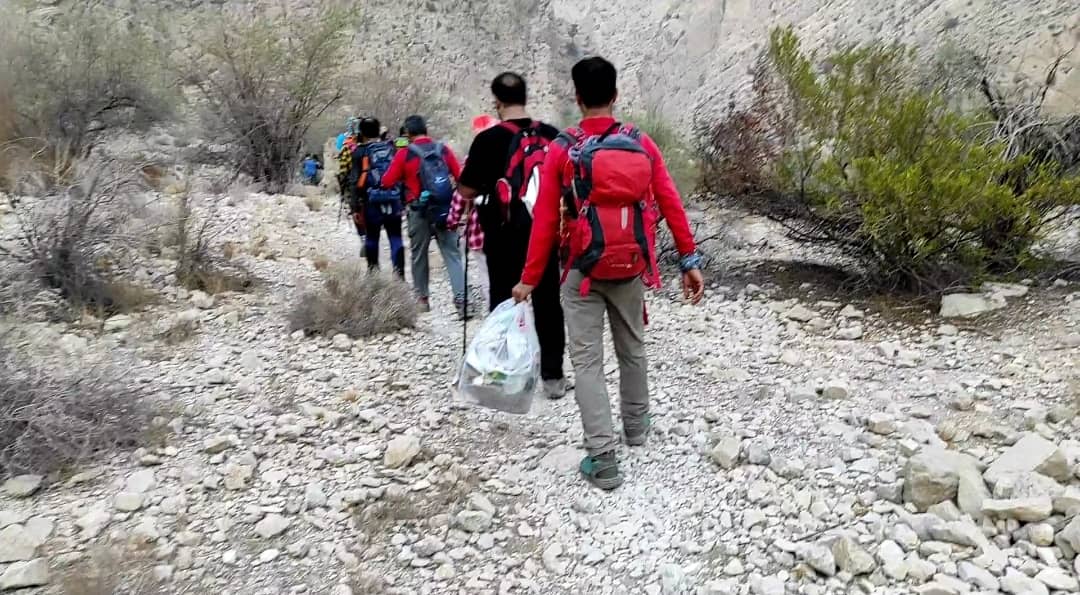 کوهنوردان همسنگار بندرعباس به پویش ایران تندرست پیوستند