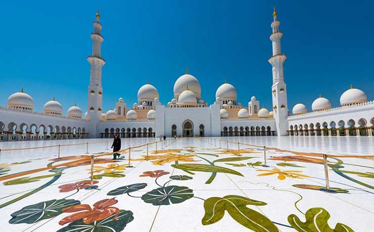 مسجد جامع شیخ زاید در ابوظبی