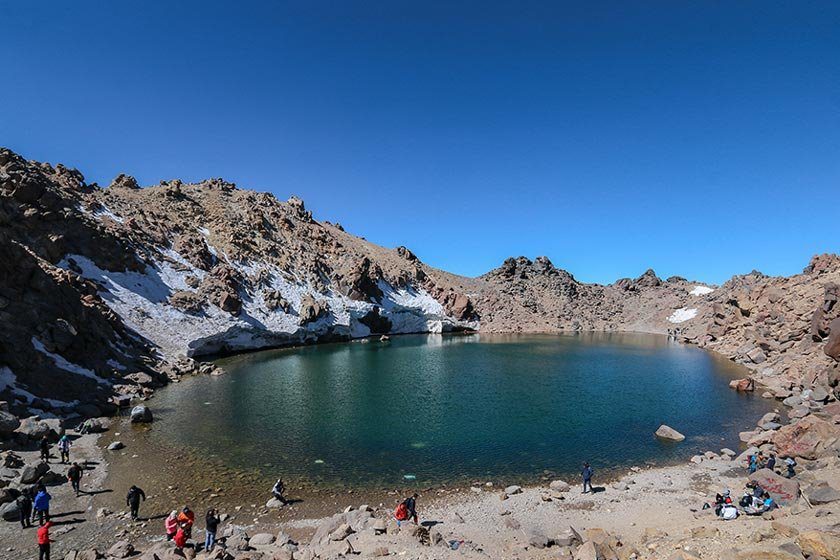 صعود گروه کوهنوردی اهار به قله سبلان به یاد مرحوم مرتضی نادی