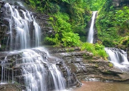 آبشار زیبای زمرد تالش