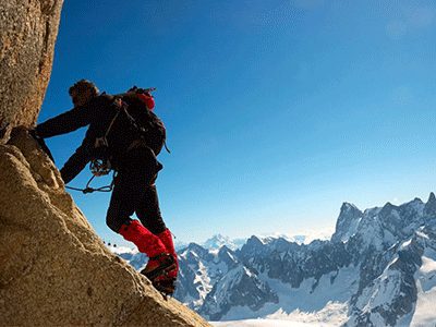کوه‌نوردی احتیاط یا خطرات کوهستان