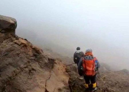  گزارش حادثه مفقود شدن کوهنوردان تهرانی در قله ریزان