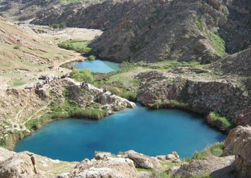دریاچه دوقلوی سیاه گاو _ آبدانان