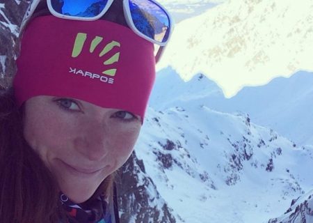 نخستین زنی که از قله ماناسلو تا بیس کمپ را با اسکی فرود امد