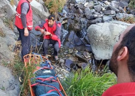 حادثه منجر به فوت کوهنورد در ارتفاعات توچال