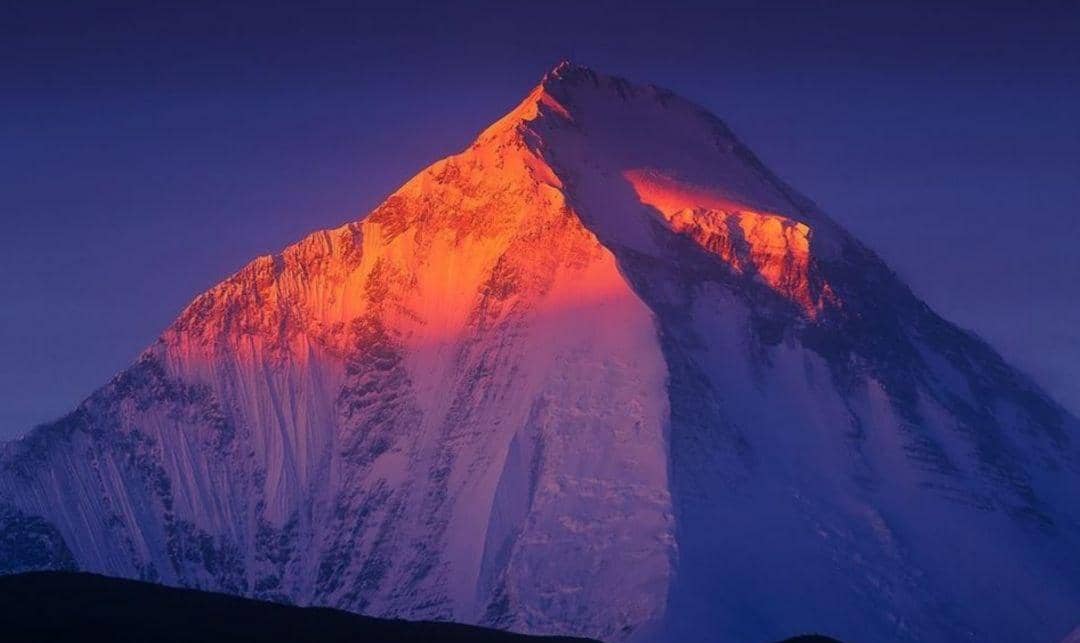 صعود قله دائولاگیری در واپسین روزهای فصل صعود
