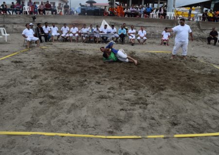 بوشهر میزبان مسابقات جودو ساحلی شد