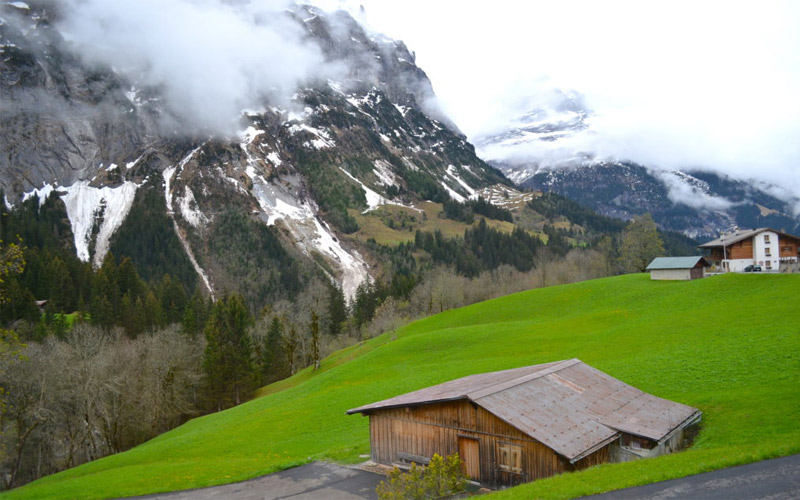 روستای ونگن wengen، زیباترین خانه های روستایی جهان در سوئیس