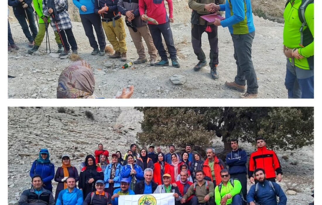 حضور اعضای هیات کوهنوردی استان ایلام در برنامه باشگاه کوهنوردی جمشید