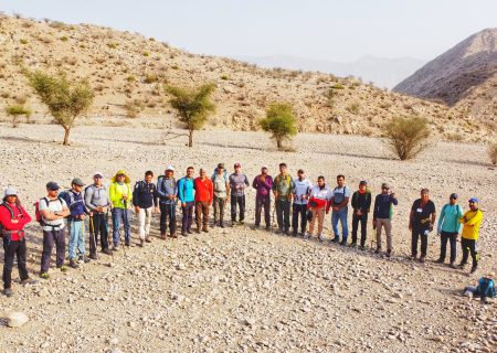 اولین دوره ی آموزشی بلدمحلی و امدادگر محلی کوهستان در هرمزگان
